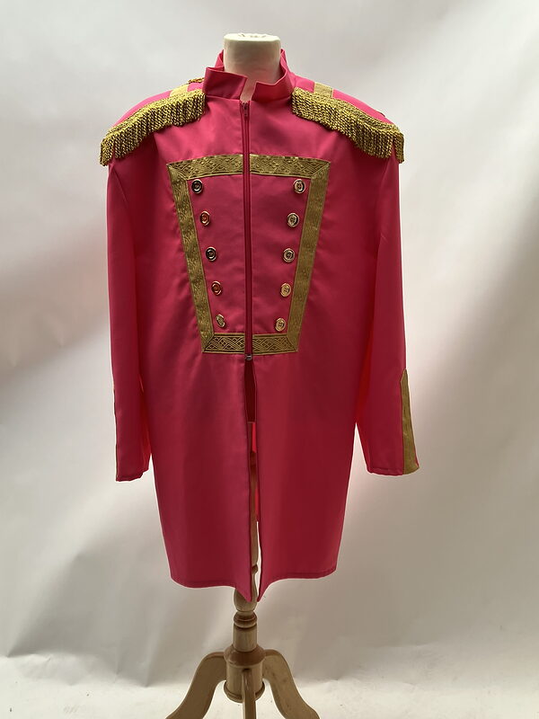 Roze met goud